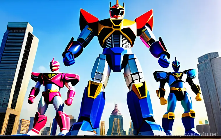 파워레인저 메가조드 디자인 - **Evolution of Power: Classic vs. Modern Megazord Design**
"A striking and comparative illustrat... 파워레인저 메가조드 디자인 - **Evolution of Power: Classic vs. Modern Megazord Design**
"A striking and comparative illustrat...