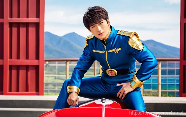 파워레인저 일본판 배우 - **Prompt:** A highly detailed, realistic image of a Japanese actor, in a vibrant dojo setting, under... 파워레인저 일본판 배우 - **Prompt:** A highly detailed, realistic image of a Japanese actor, in a vibrant dojo setting, under...